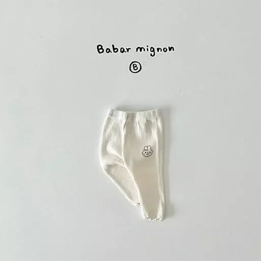 Babar Mignon - Korean Baby Fashion - #babyboutiqueclothing - Boodle Leggings - 8