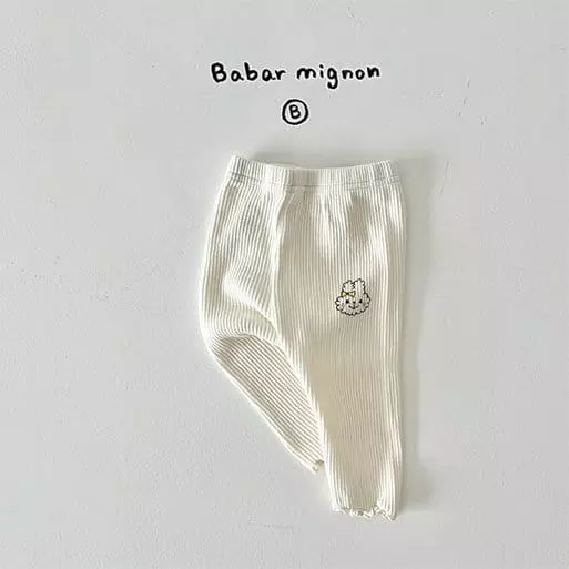 Babar Mignon - Korean Baby Fashion - #babyclothing - Boodle Leggings - 9