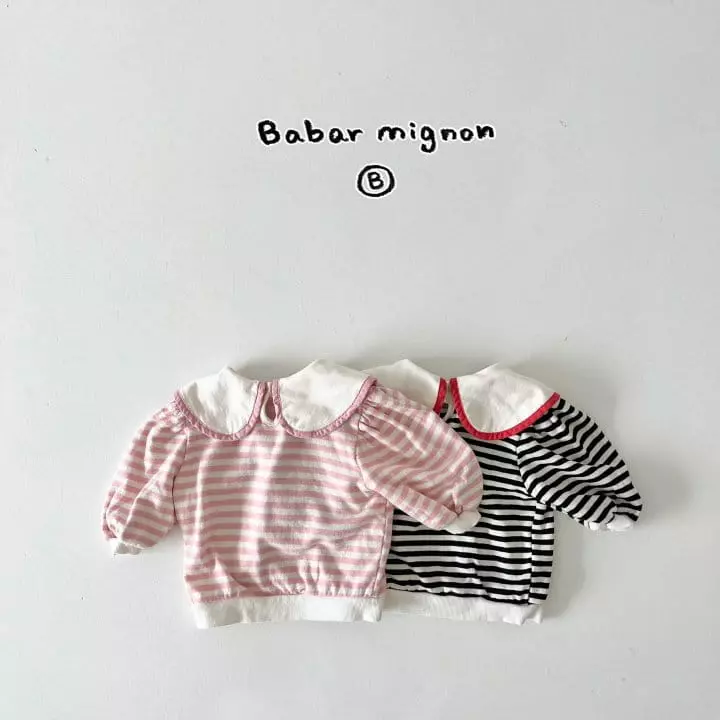 Babar Mignon - Korean Baby Fashion - #babyfashion - Smile Bear Tee - 5