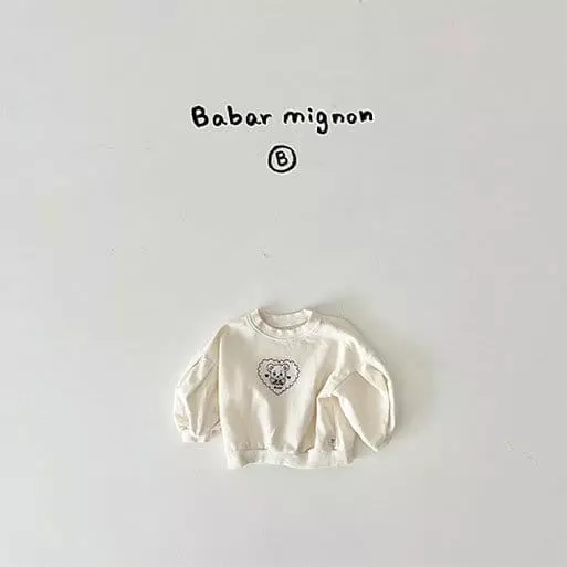 Babar Mignon - Korean Baby Fashion - #babyfever - Cuty Bear Tee - 8
