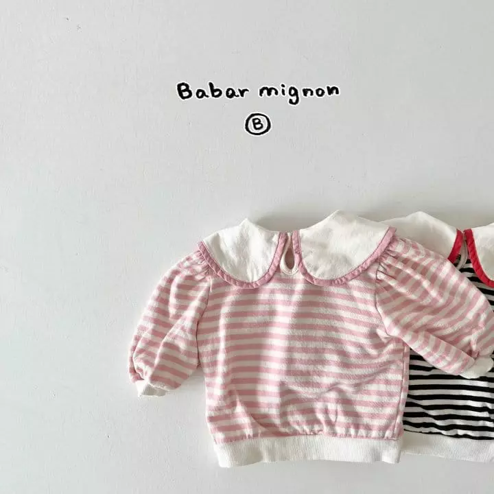 Babar Mignon - Korean Baby Fashion - #babyfever - Smile Bear Tee - 6