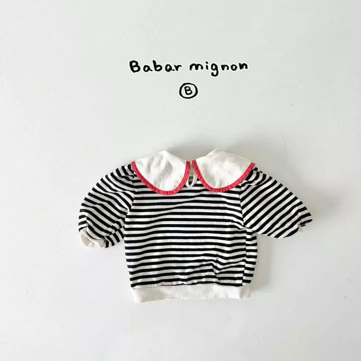 Babar Mignon - Korean Baby Fashion - #babyoninstagram - Smile Bear Tee - 9