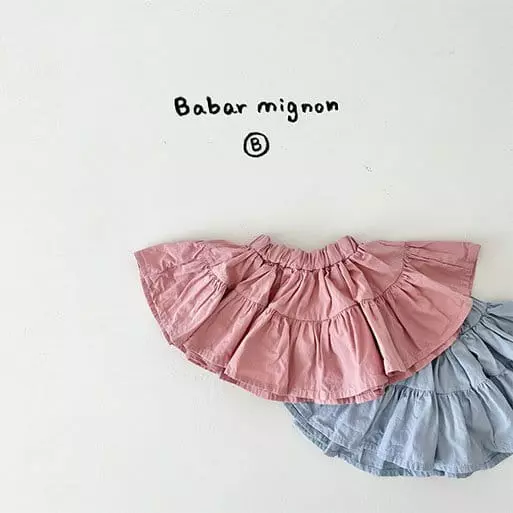 Babar Mignon - Korean Baby Fashion - #babyootd - Bebe Cancan Skirt - 2
