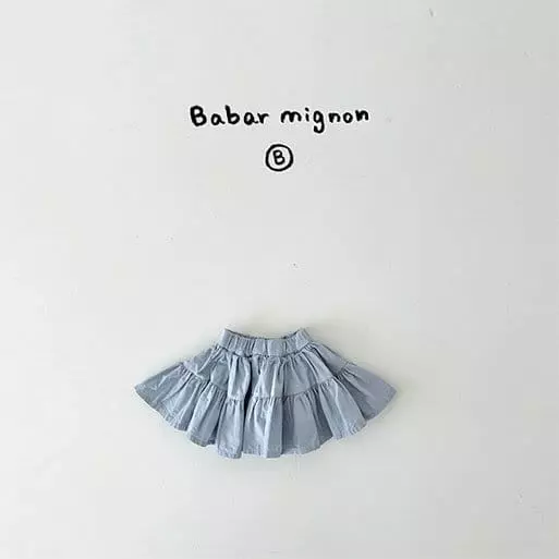 Babar Mignon - Korean Baby Fashion - #babyoutfit - Bebe Cancan Skirt - 4