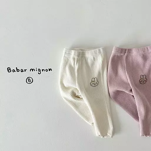Babar Mignon - Korean Baby Fashion - #babyoutfit - Boodle Leggings - 2