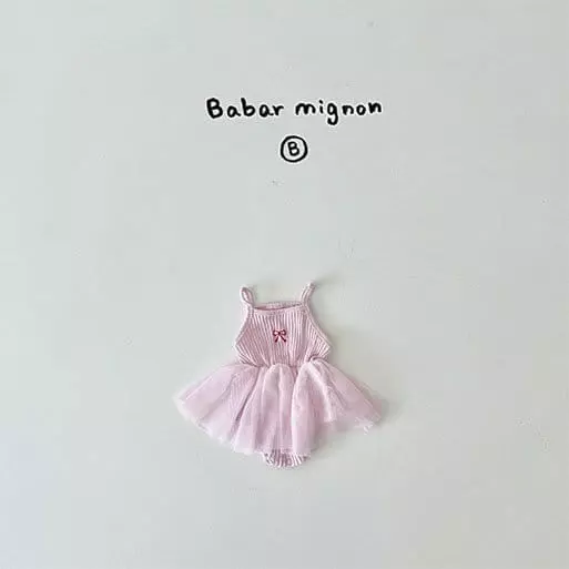 Babar Mignon - Korean Baby Fashion - #onlinebabyboutique - Lovely One-piece - 4