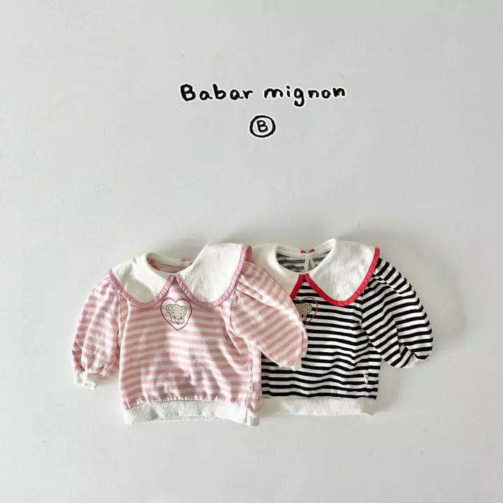 Babar Mignon - Korean Baby Fashion - #smilingbaby - Smile Bear Tee