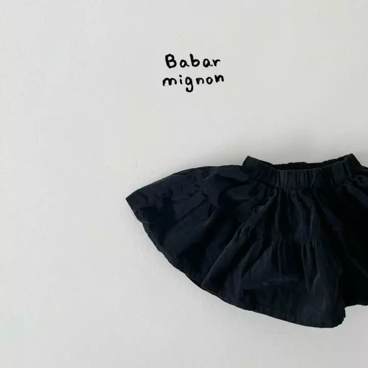 Babar Mignon - Korean Children Fashion - #Kfashion4kids - Rib Cancan Skirt - 7