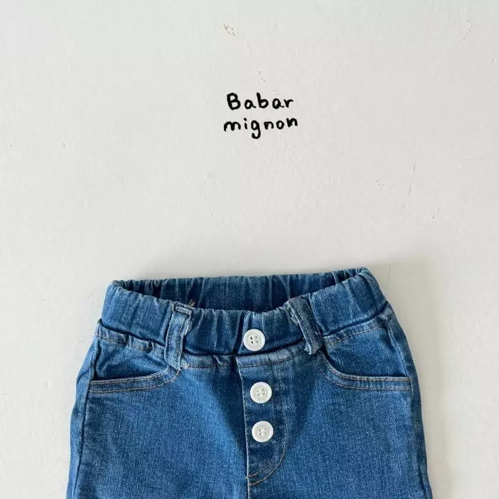 Babar Mignon - Korean Children Fashion - #childofig - Button Pants - 9