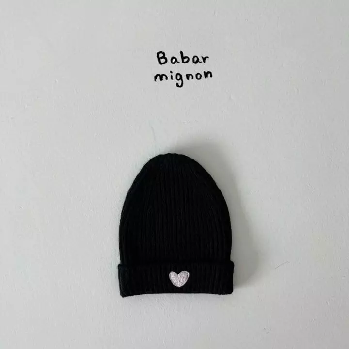 Babar Mignon - Korean Children Fashion - #discoveringself - Heart Beanie - 9