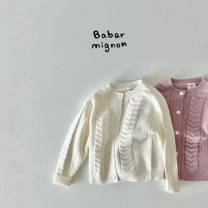 Babar Mignon - Korean Children Fashion - #littlefashionista - Bosong Cardigan - 2
