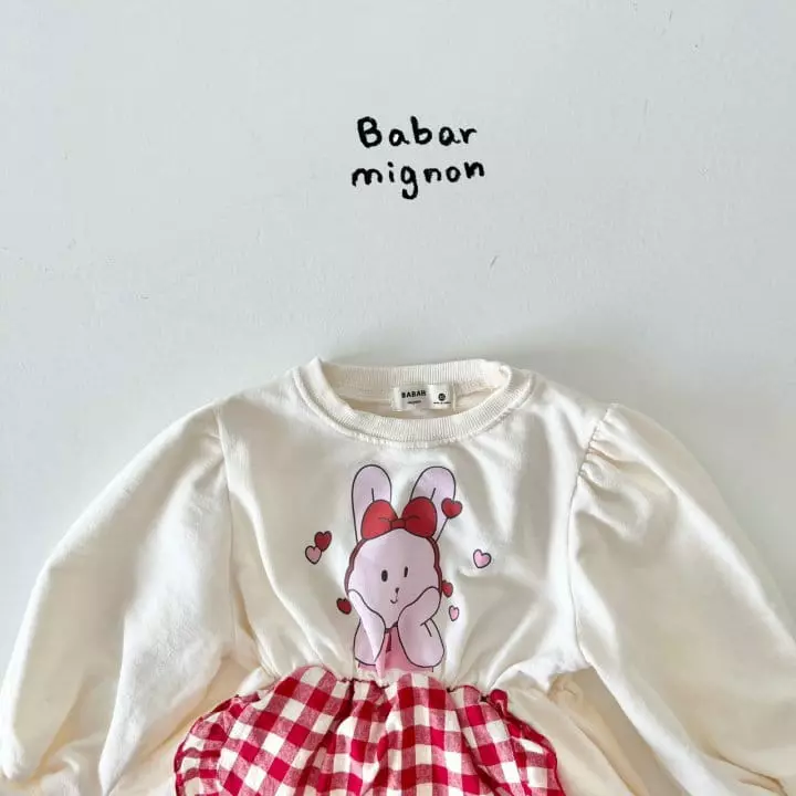 Babar Mignon - Korean Children Fashion - #minifashionista - Apron Sweatshirt - 7