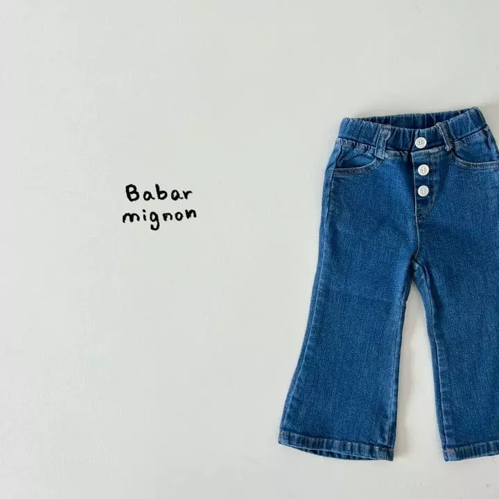 Babar Mignon - Korean Children Fashion - #prettylittlegirls - Button Pants - 8