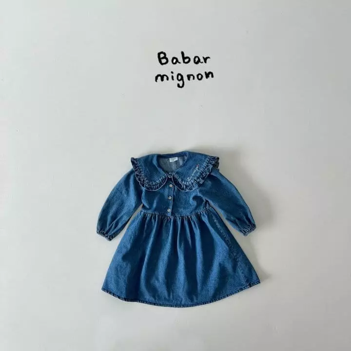 Babar Mignon - Korean Children Fashion - #prettylittlegirls - Frill One-piece - 5