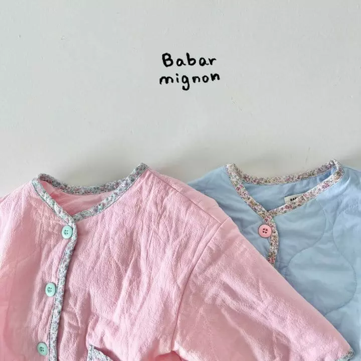 Babar Mignon - Korean Children Fashion - #prettylittlegirls - Check Bear Jacket - 3