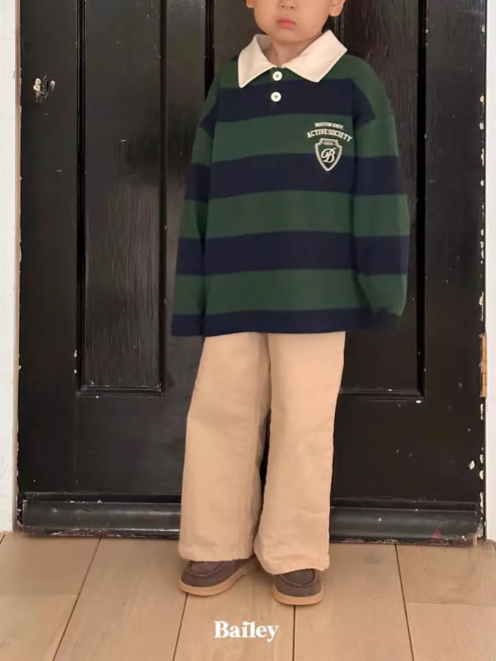 Bailey - Korean Children Fashion - #Kfashion4kids - Baic Span Pants