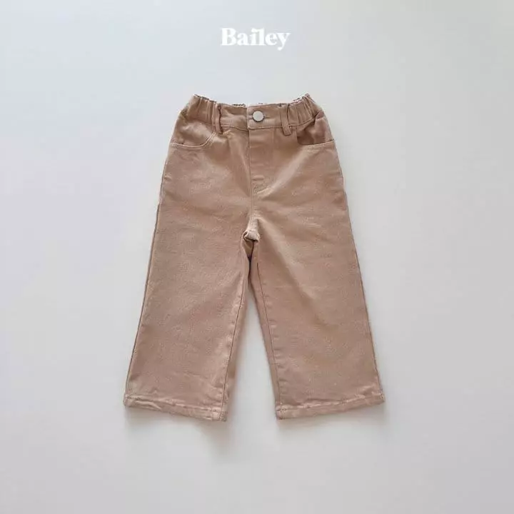 Bailey - Korean Children Fashion - #childofig - Baic Span Pants - 7