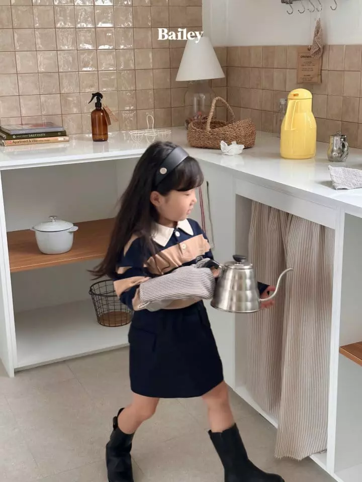 Bailey - Korean Children Fashion - #kidsshorts - Boston Tee - 4