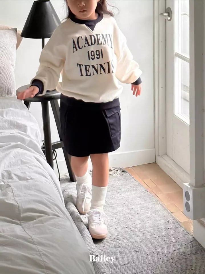 Bailey - Korean Children Fashion - #prettylittlegirls - Academy Sweatshirt - 8