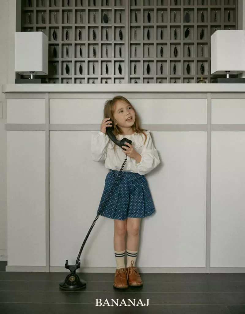 Banana J - Korean Children Fashion - #Kfashion4kids - Wrinkle Skirt Shorts - 3