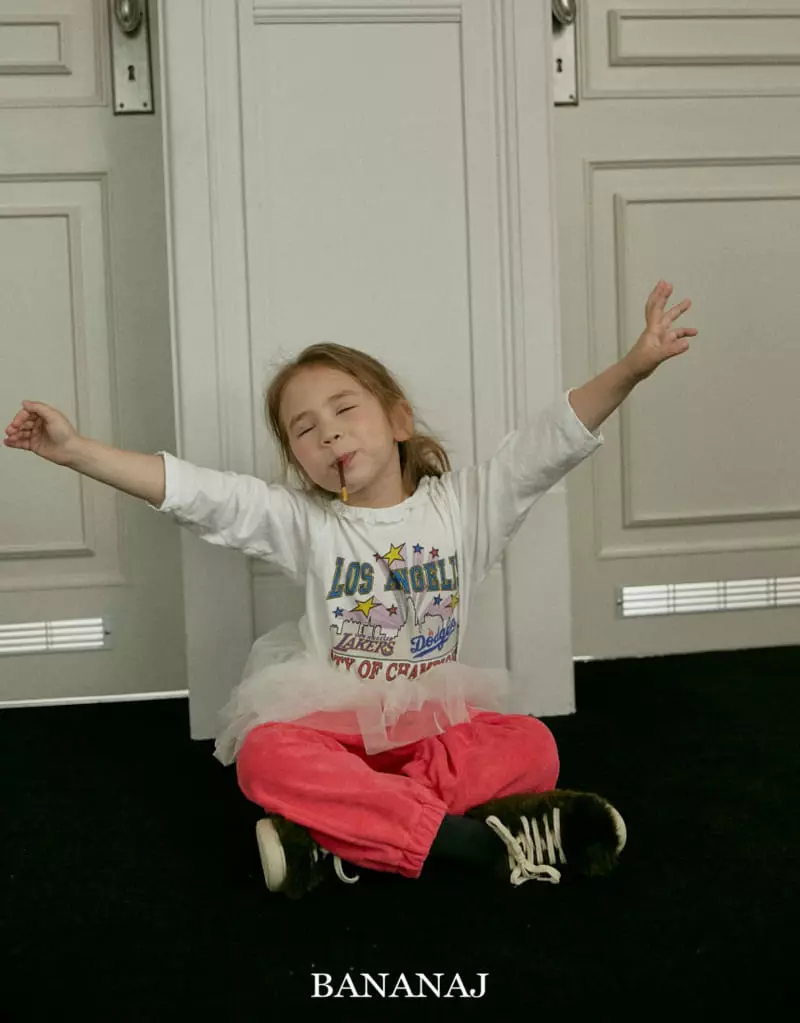 Banana J - Korean Children Fashion - #childrensboutique - Terry Pants - 3