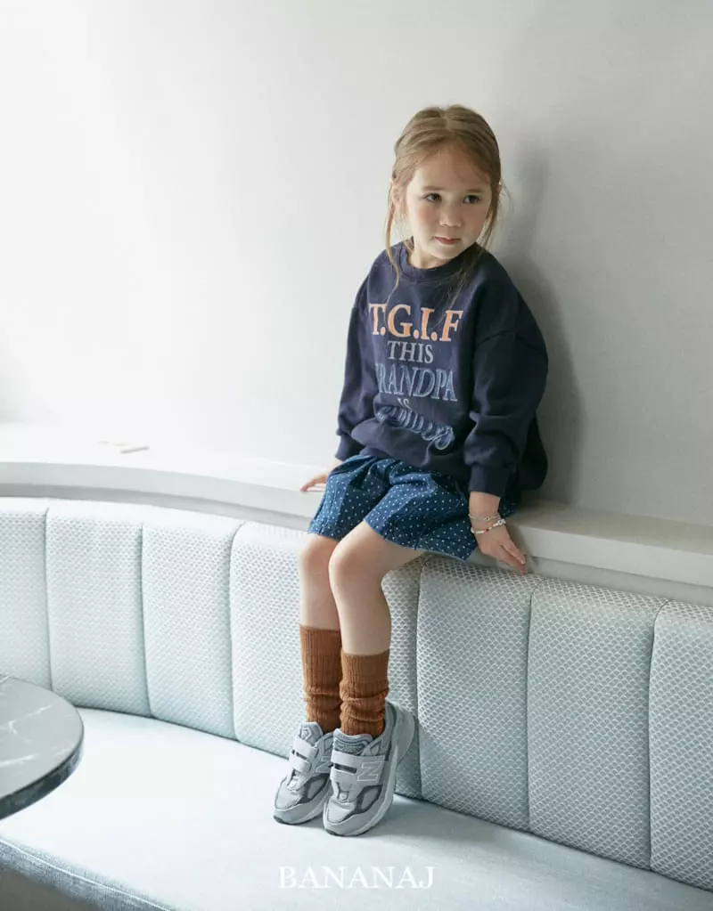 Banana J - Korean Children Fashion - #prettylittlegirls - Grandpa Sweatshirt - 12