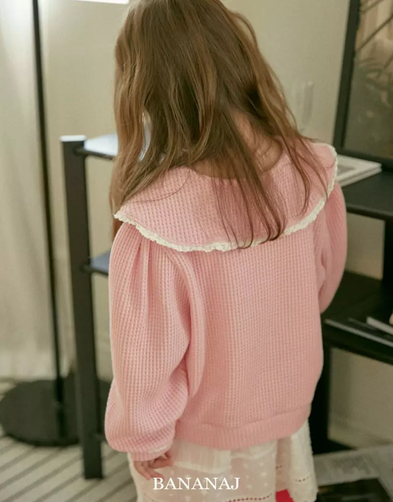Banana J - Korean Children Fashion - #toddlerclothing - Pionny Collar Tee - 8