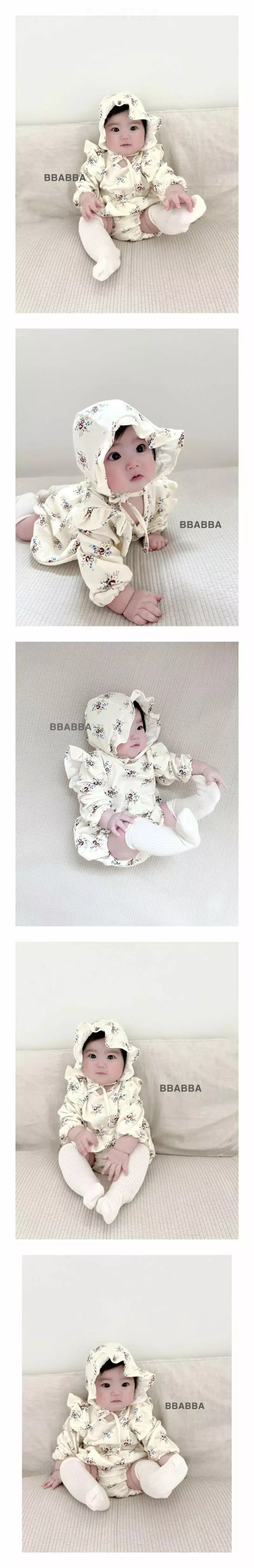 Bbabba - Korean Baby Fashion - #babyfever - Magaret Bodysuit Set