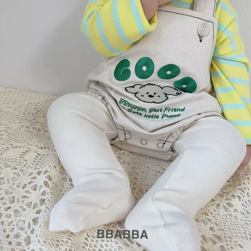 Bbabba - Korean Baby Fashion - #babywear - Good Puppy Dungarees - 2