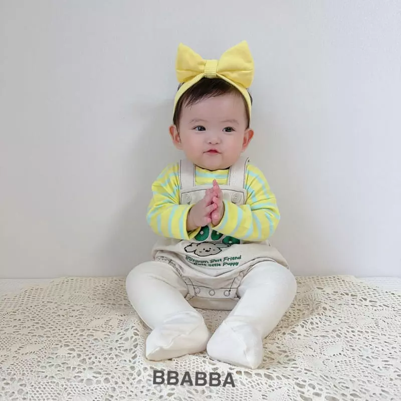 Bbabba - Korean Baby Fashion - #smilingbaby - Good Puppy Dungarees - 5