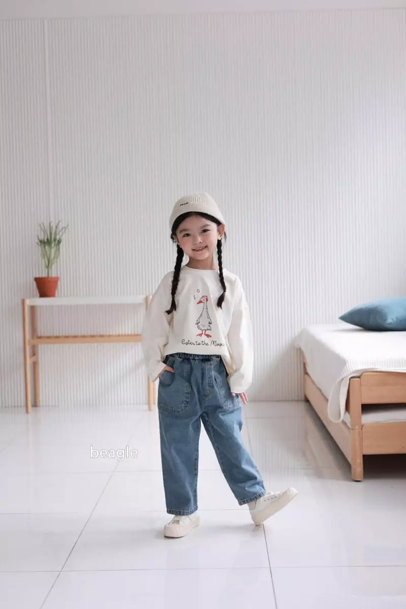 Beagle - Korean Children Fashion - #childofig - Standard Jeans - 2