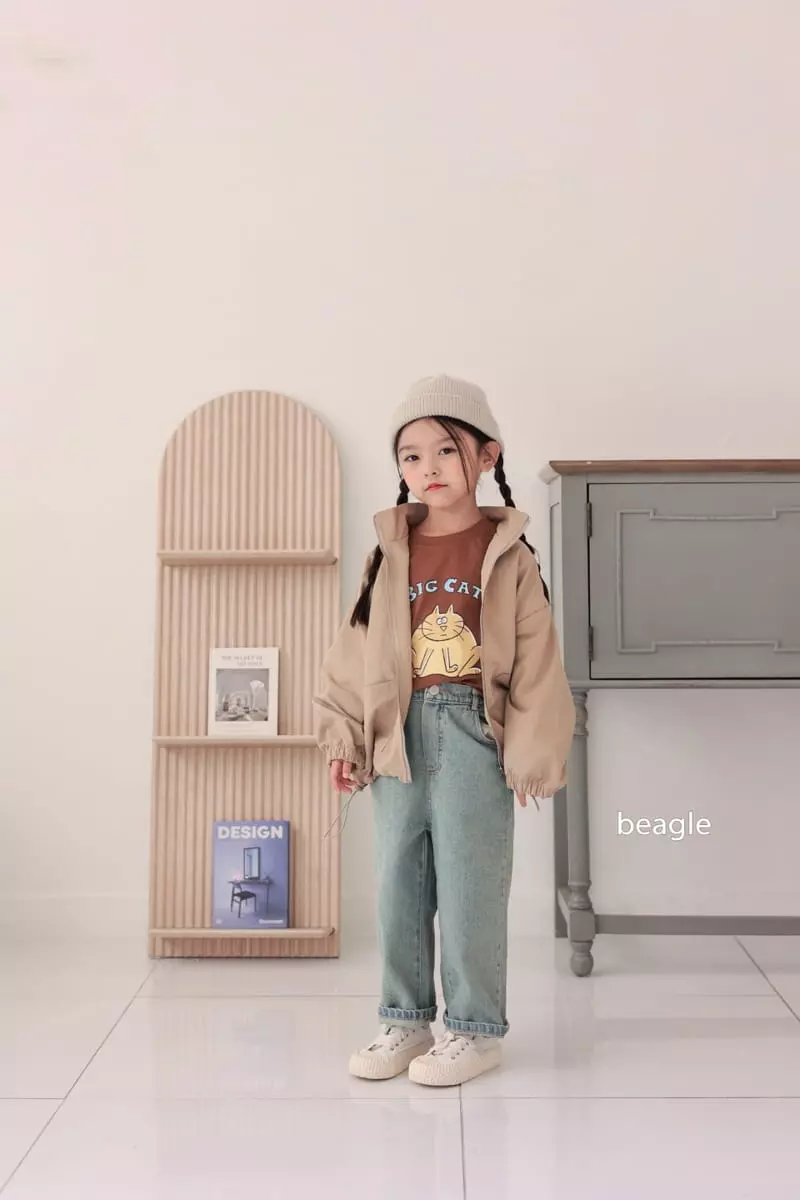 Beagle - Korean Children Fashion - #childrensboutique - Big Cat Tee - 8