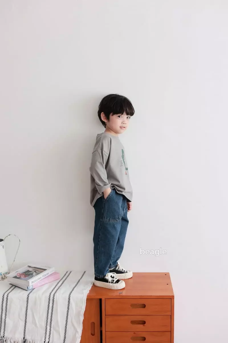 Beagle - Korean Children Fashion - #kidsstore - Standard Jeans - 9