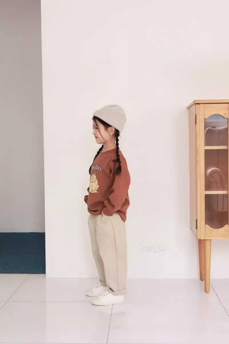 Beagle - Korean Children Fashion - #littlefashionista - Big Cat Tee - 2