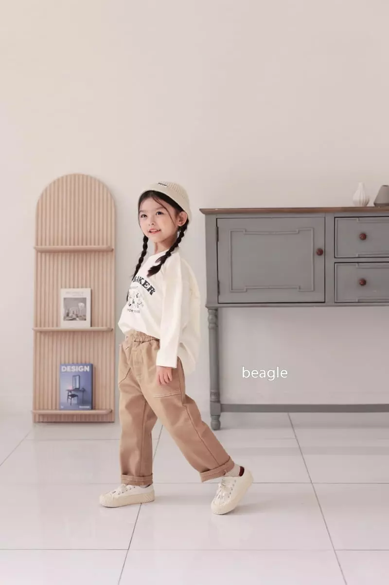 Beagle - Korean Children Fashion - #magicofchildhood - Backer Paint Tee - 9