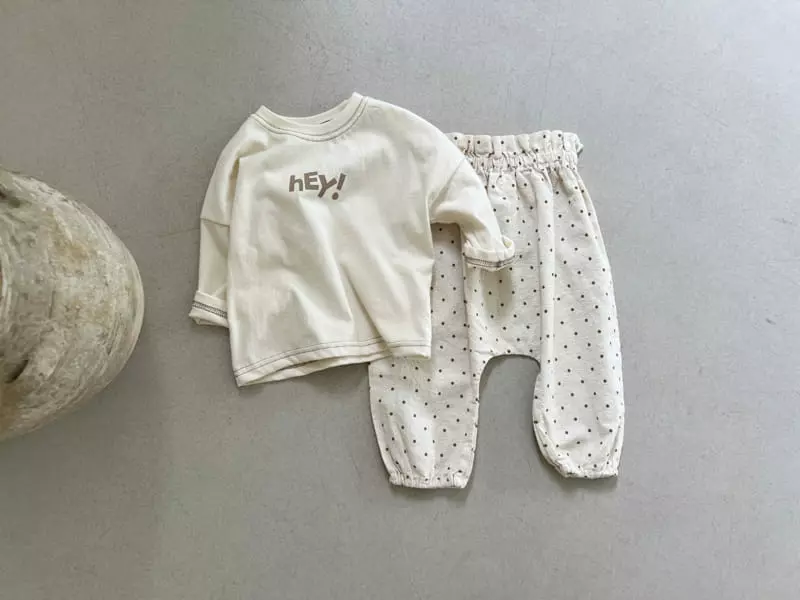 Bebe Nine - Korean Baby Fashion - #babyboutique - Blend Easy Pants - 5