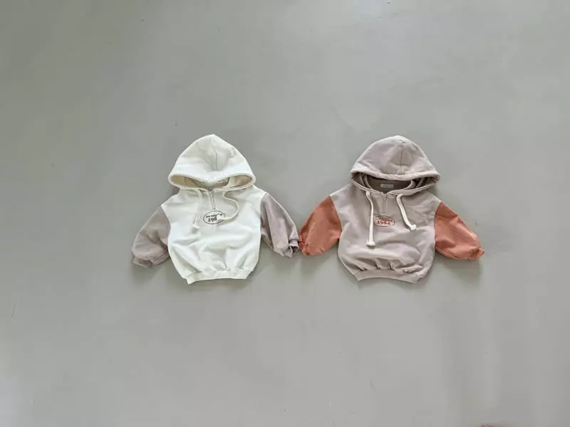 Bebe Nine - Korean Baby Fashion - #babyboutique - Hoody Color Half Zip-up - 9
