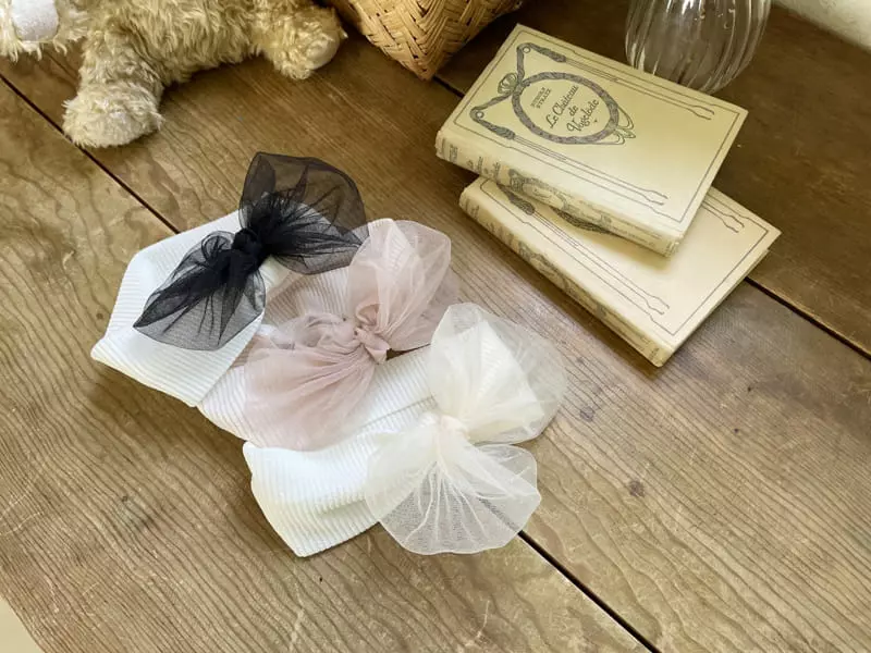 Bebe Nine - Korean Baby Fashion - #babyboutiqueclothing - Mesh Hairband - 11