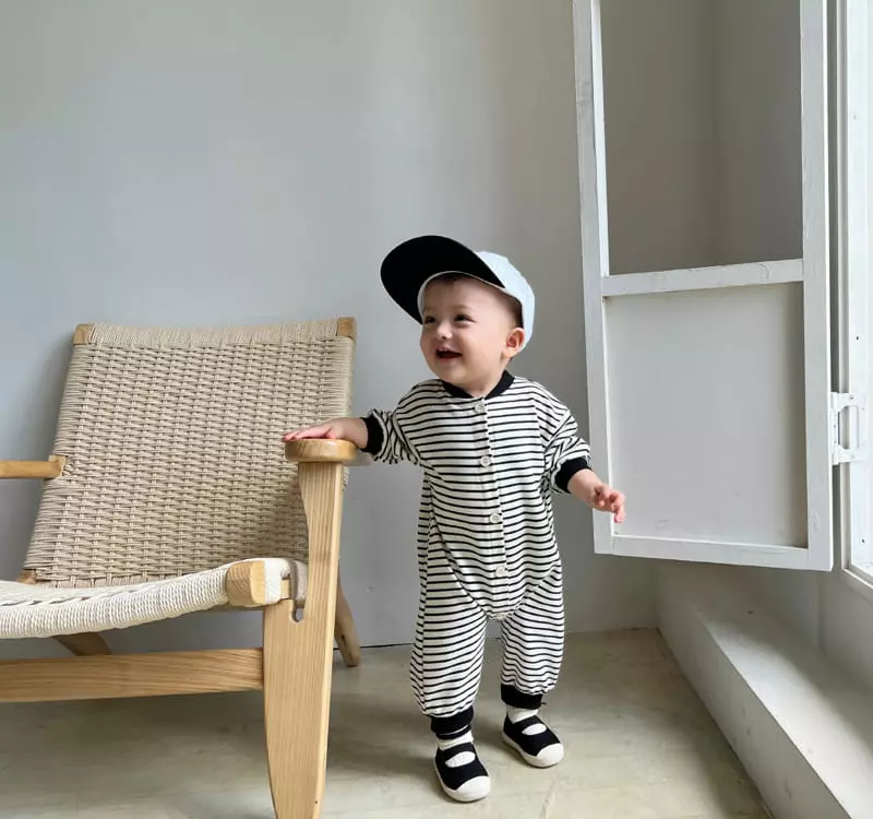 Bebe Nine - Korean Baby Fashion - #babyfashion - Basic St Bodysuit - 5