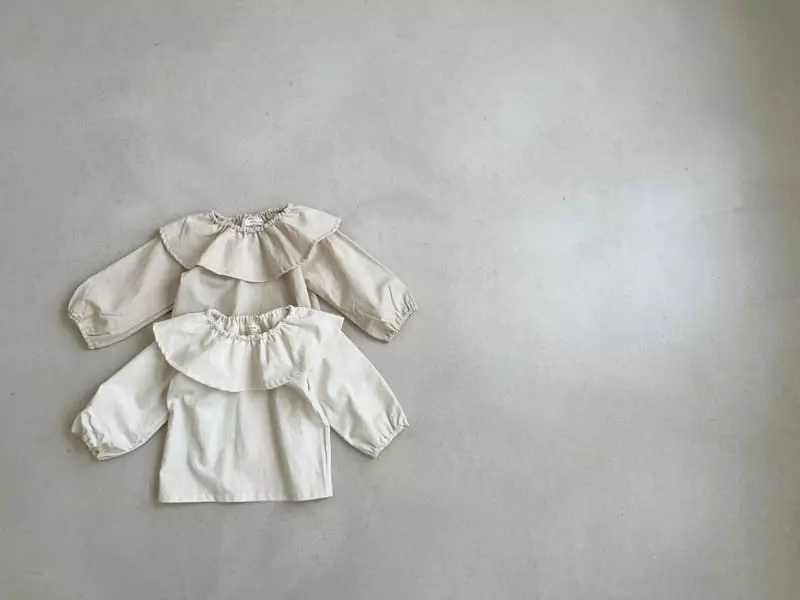 Bebe Nine - Korean Baby Fashion - #babyfever - Frill Blouse - 3