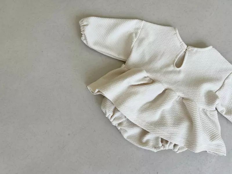 Bebe Nine - Korean Baby Fashion - #babyfever - Frill Mumu Top Bottom Set - 3