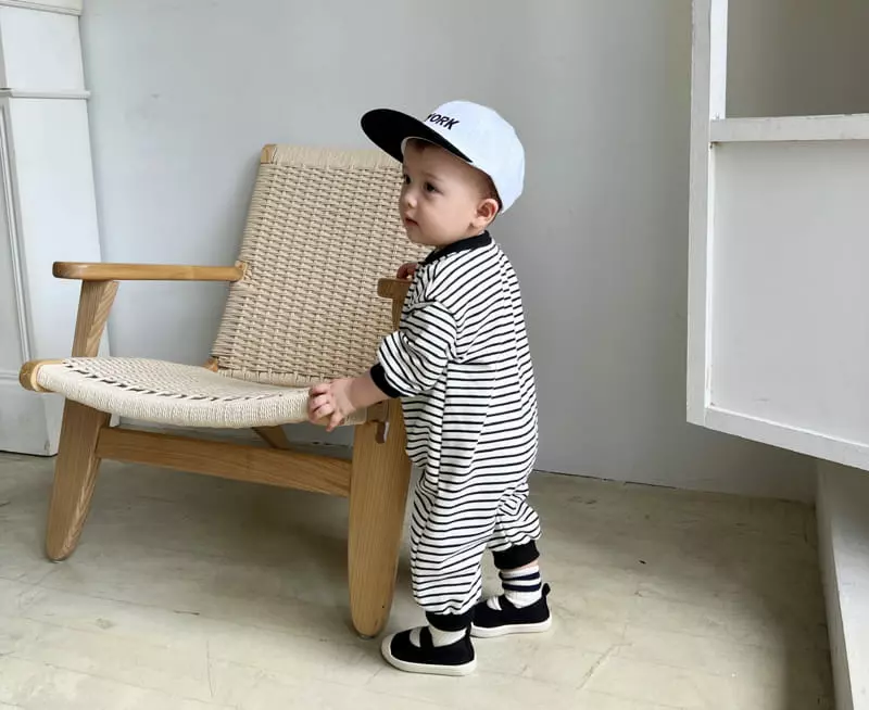 Bebe Nine - Korean Baby Fashion - #babyfever - Basic St Bodysuit - 6