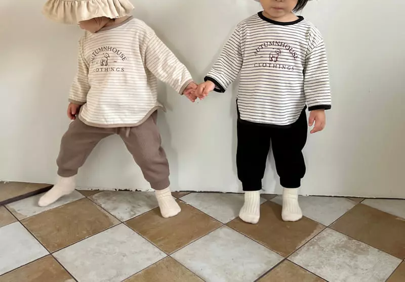 Bebe Nine - Korean Baby Fashion - #babylifestyle - Knit Song Pants - 12
