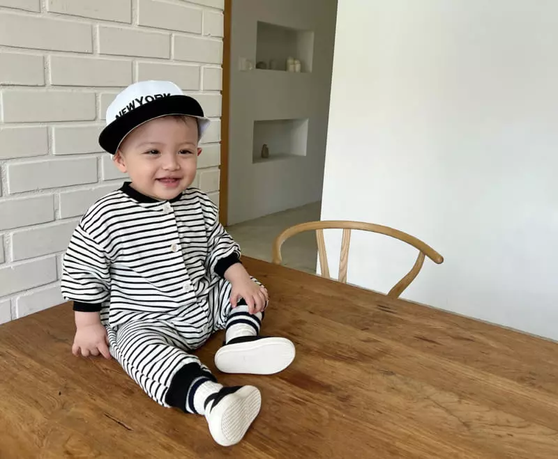 Bebe Nine - Korean Baby Fashion - #babylifestyle - Basic St Bodysuit - 8