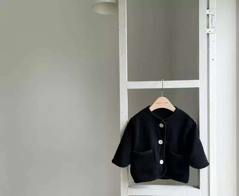 Bebe Nine - Korean Baby Fashion - #babyoninstagram - Tong Cardigan - 3
