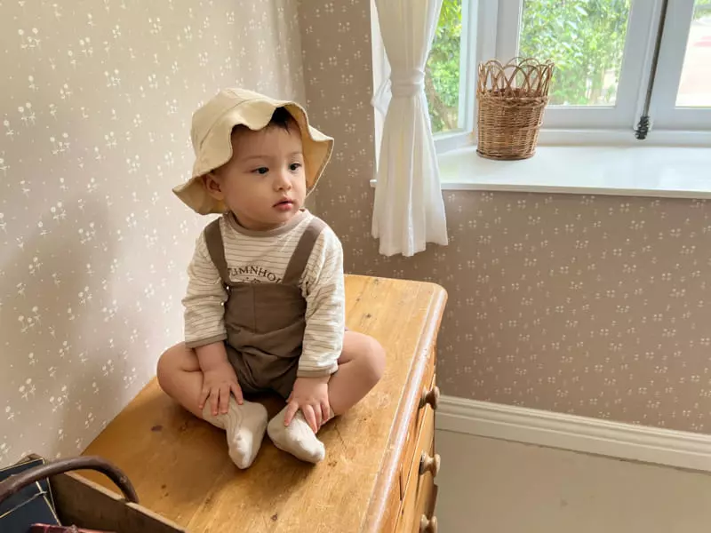 Bebe Nine - Korean Baby Fashion - #babyoninstagram - ST Color Tee - 12