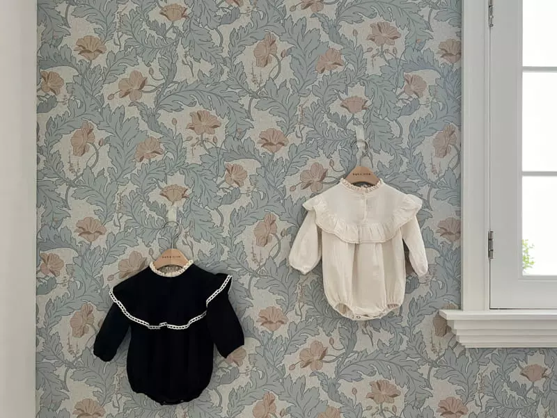 Bebe Nine - Korean Baby Fashion - #babyoninstagram - Twist Frill Bodysuit - 11