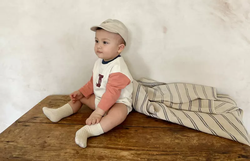 Bebe Nine - Korean Baby Fashion - #babyoninstagram - M Color Bodysuit - 7