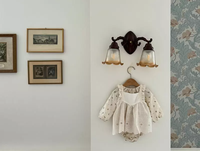 Bebe Nine - Korean Baby Fashion - #babyoutfit - Lace Apron - 11