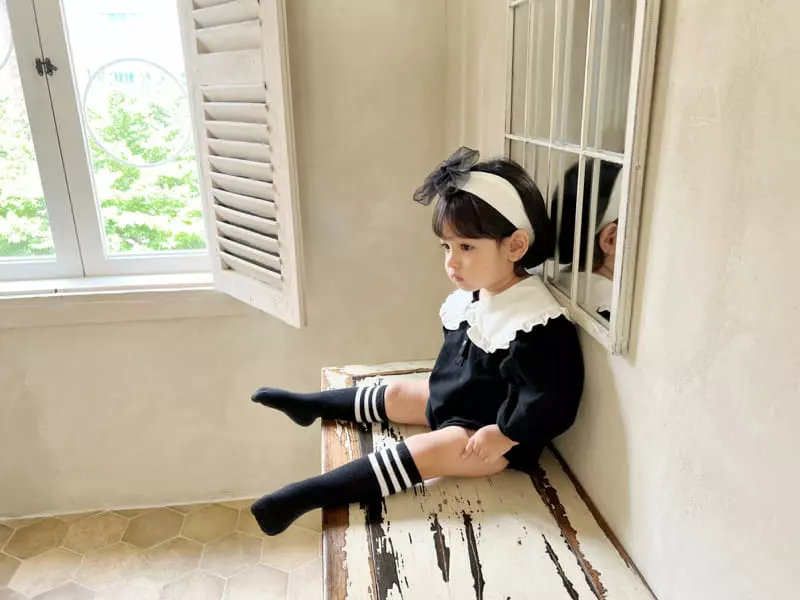 Bebe Nine - Korean Baby Fashion - #babyootd - Mesh Hairband - 4